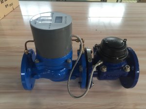 宁波型大口径智能水表控制阀门